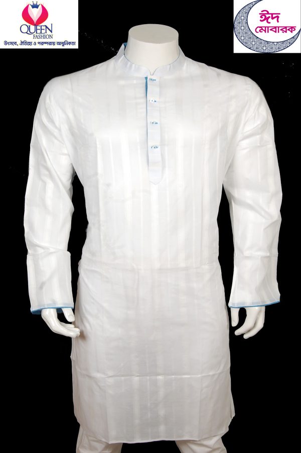 Whit Stripe Panjabi