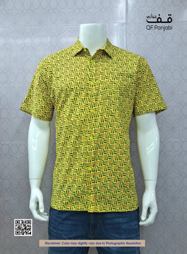 Half sleeve Cotton Printed Shirt