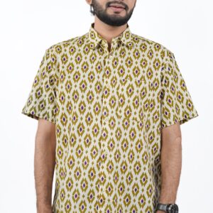 Half sleeve Cotton Printed Shirt