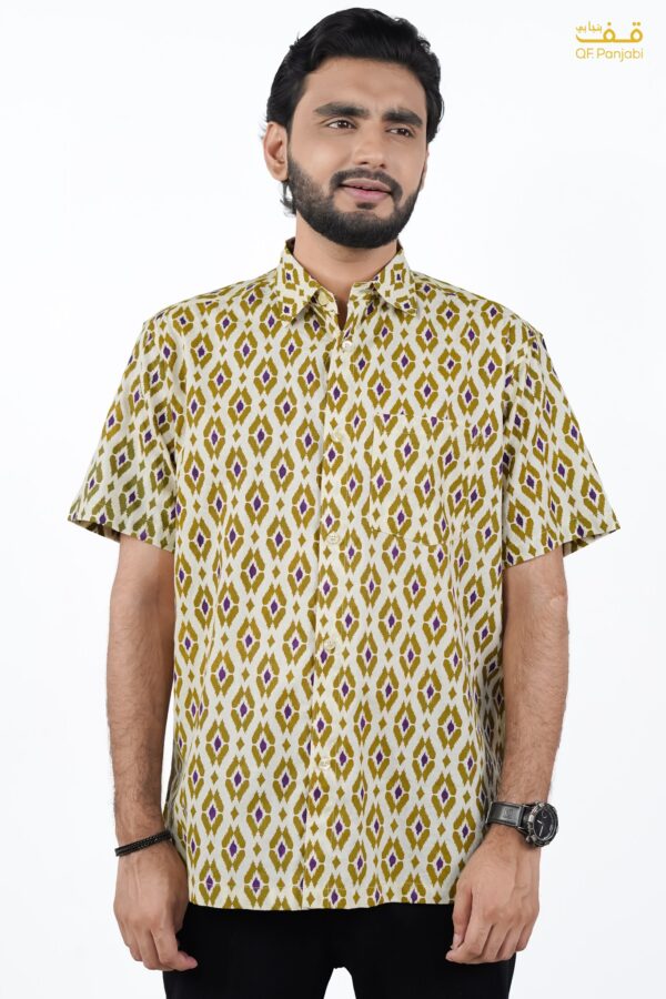 Half sleeve Cotton Printed Shirt