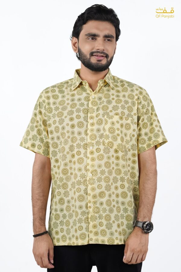 Half sleeve Cotton Printed Shirt