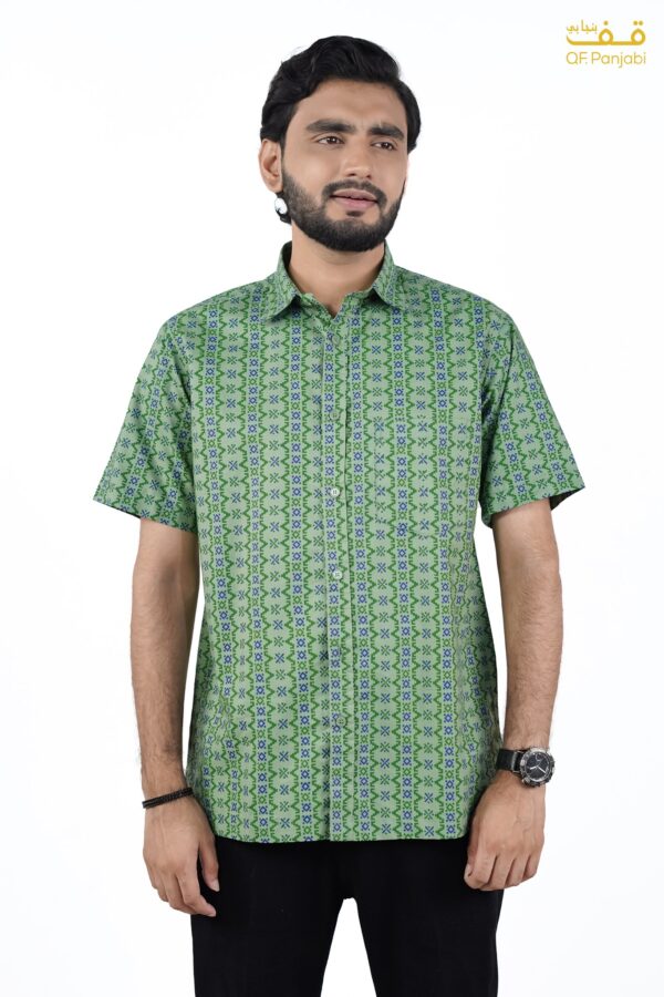 Half sleeve Cotton Printed Shirt