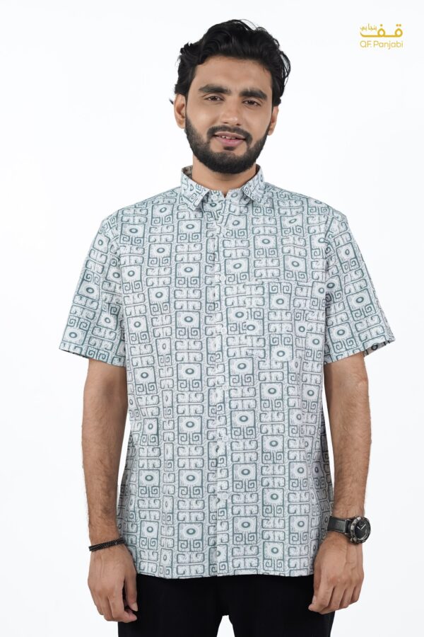Half sleeve Cotton Printed Shirt