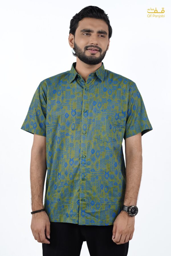 Half sleeve Cotton Printed Shirt