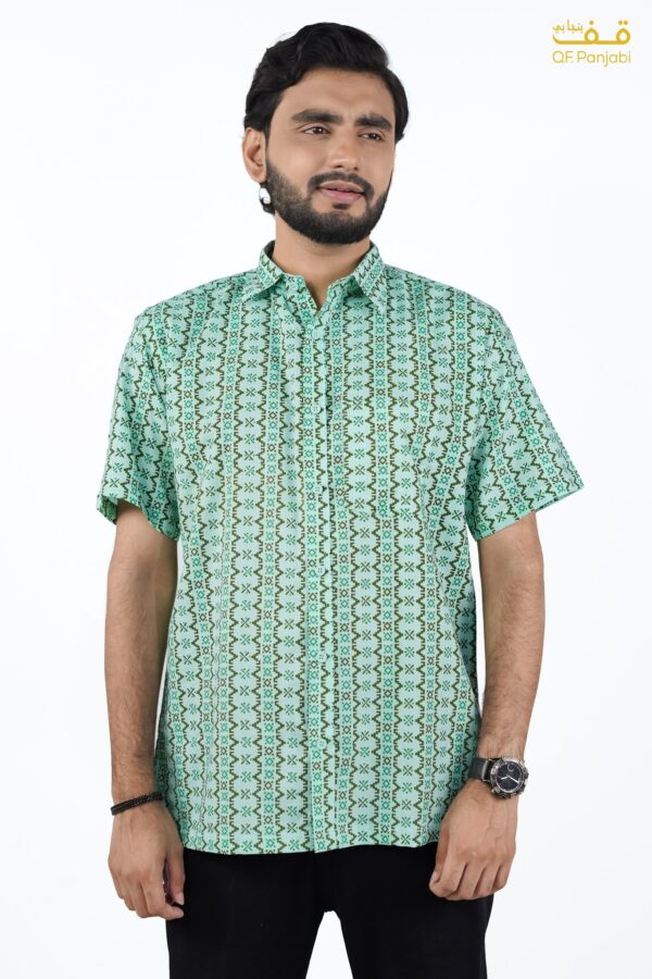 Half sleeve Cotton Printed Shirt