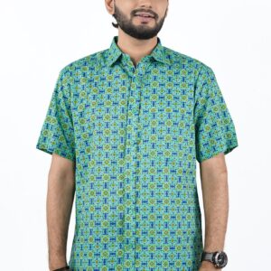 Half sleeve Cotton Printed Shirt