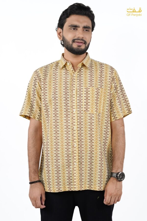 Half sleeve Cotton Printed Shirt