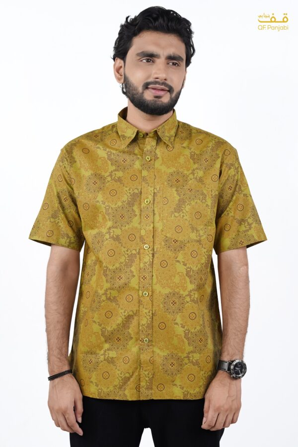 Half sleeve Cotton Printed Shirt