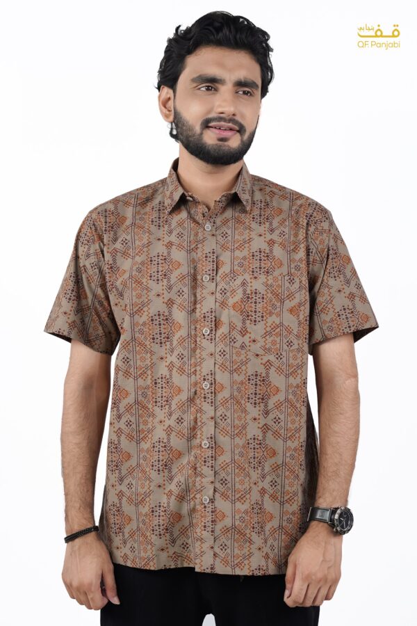 Half sleeve Cotton Printed Shirt