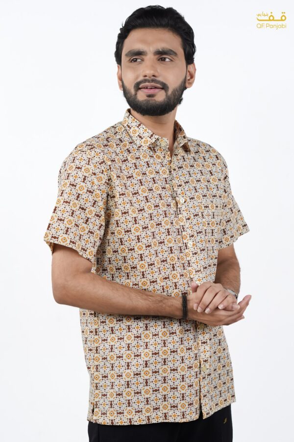 Half sleeve Cotton Printed Shirt