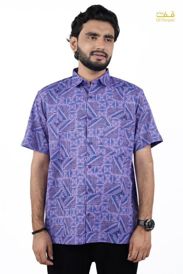 Half sleeve Cotton Printed Shirt