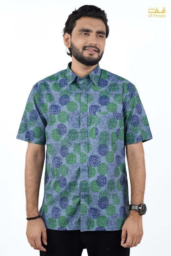 Half sleeve Cotton Printed Shirt