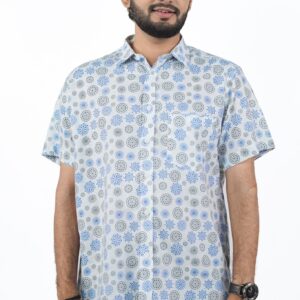 Half sleeve Cotton Printed Shirt