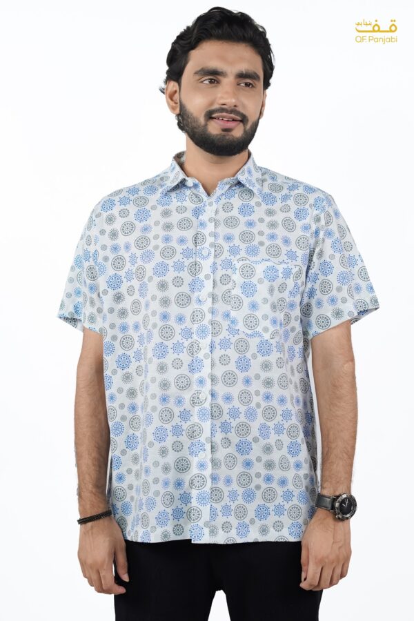 Half sleeve Cotton Printed Shirt