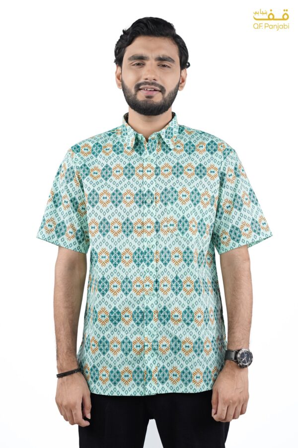 Half sleeve Cotton Printed Shirt