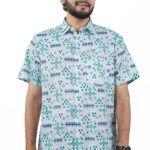 Half sleeve Cotton Printed Shirt