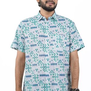 Half sleeve Cotton Printed Shirt