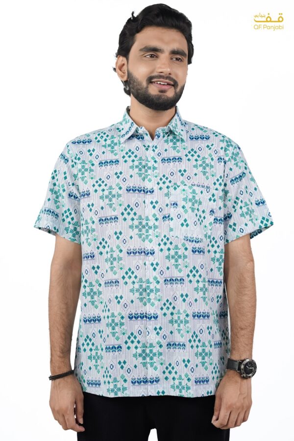 Half sleeve Cotton Printed Shirt