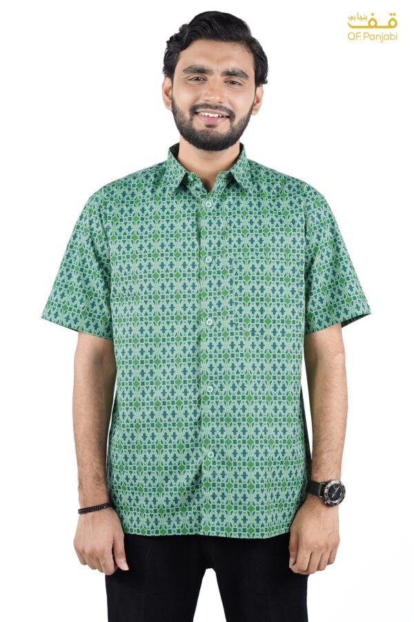 Half sleeve Cotton Printed Shirt