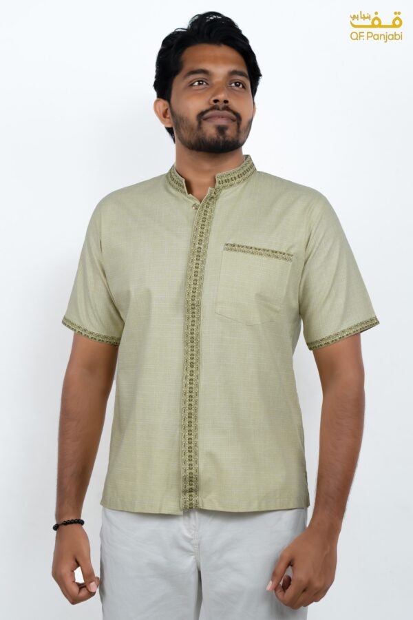 Cotton Embroidered Open Fotuya